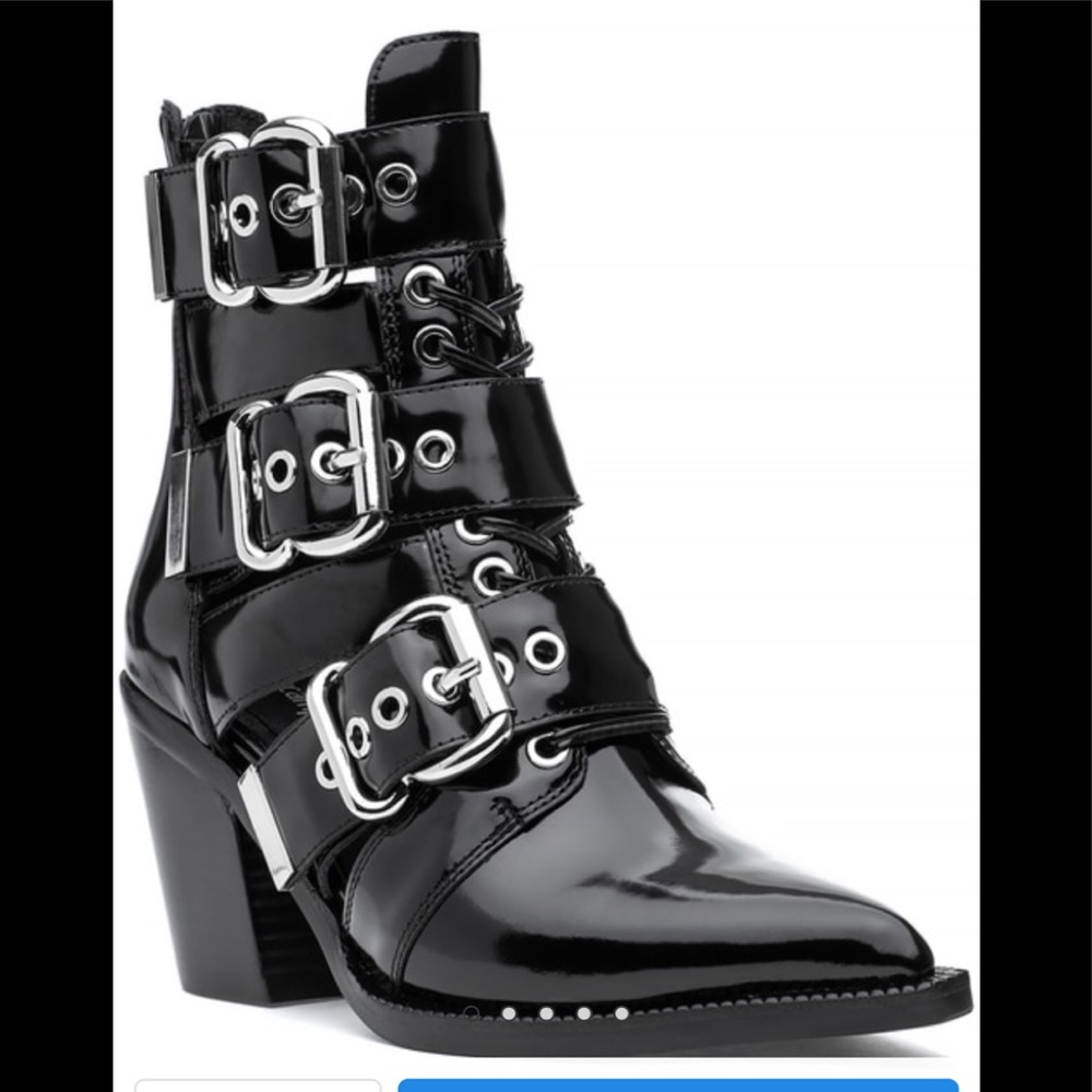Jeffrey Campbell Caceres Booties Black *New*